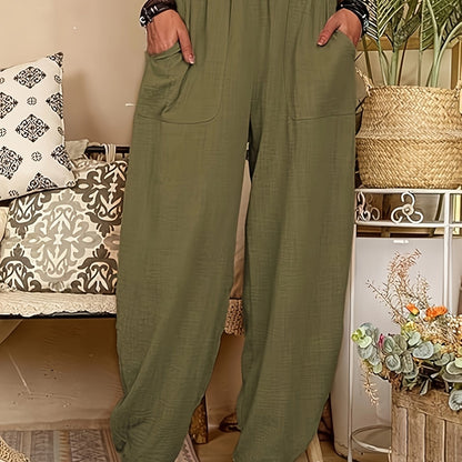 Louis- Pantalón de lino mujer