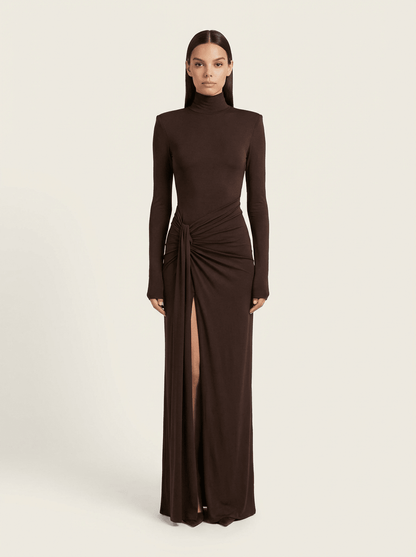 VESTIDO MAXI SLIM PREMIUM ELEGANCIA ESCULPIDA