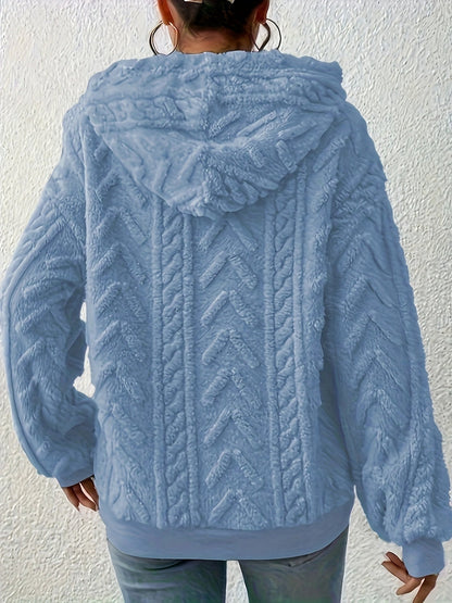 Andrine – Chaqueta con capucha de manga larga