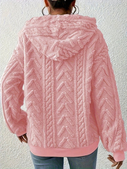 Andrine – Chaqueta con capucha de manga larga