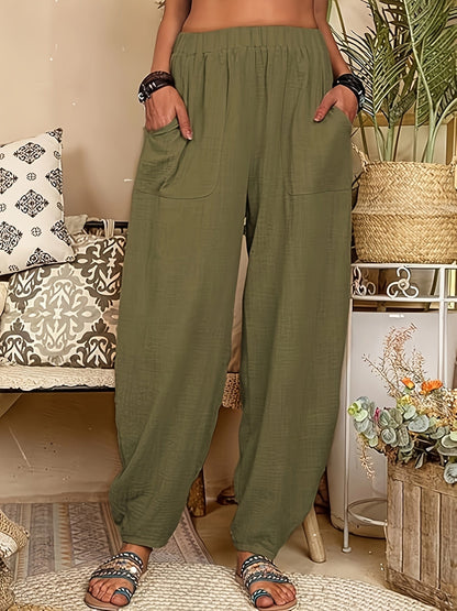 Louis- Pantalón de lino mujer