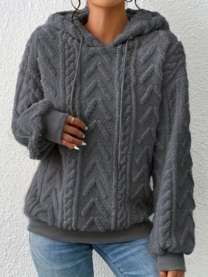 Andrine – Chaqueta con capucha de manga larga