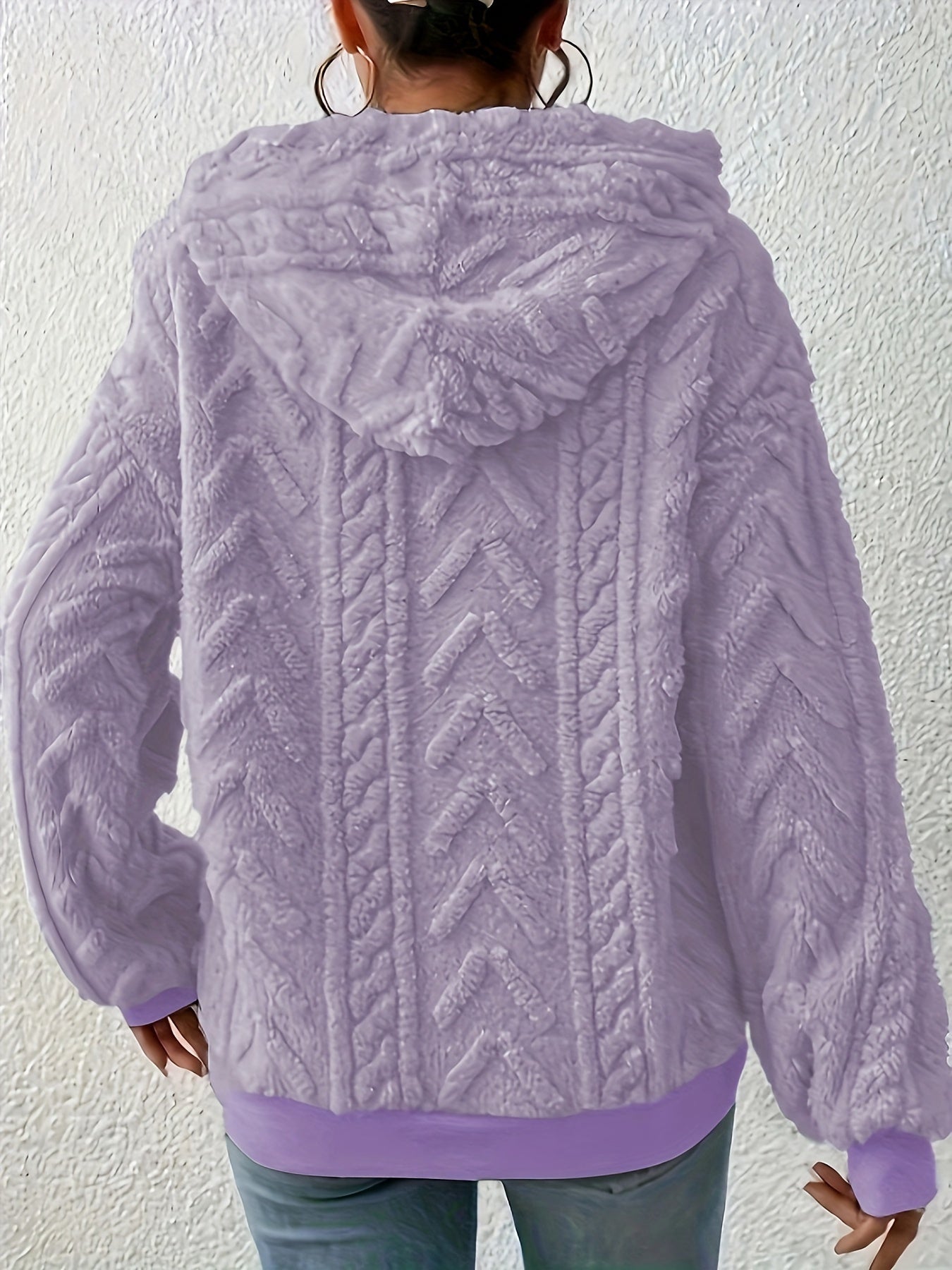 Andrine – Chaqueta con capucha de manga larga