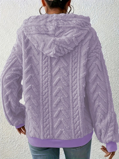 Andrine – Chaqueta con capucha de manga larga