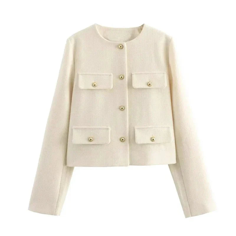 CHAQUETA HERITAGE PREMIUM ELEGANCIA ESTRUCTURADA