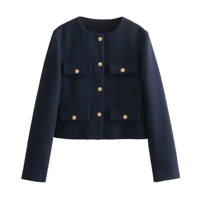 CHAQUETA HERITAGE PREMIUM ELEGANCIA ESTRUCTURADA