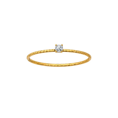 ANILLO VALENTINA ROCHE SOLITARIO MINIMAL CON CIRCONITA