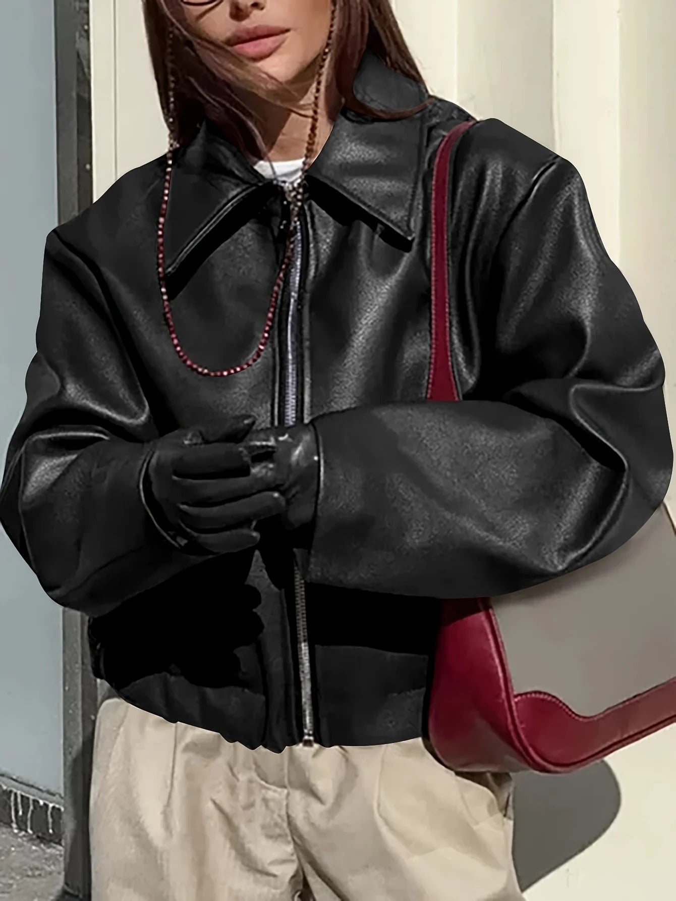 Chaqueta CYC Retro de PU