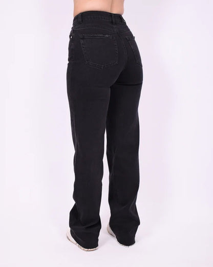 Jeans Noir Fit Straight