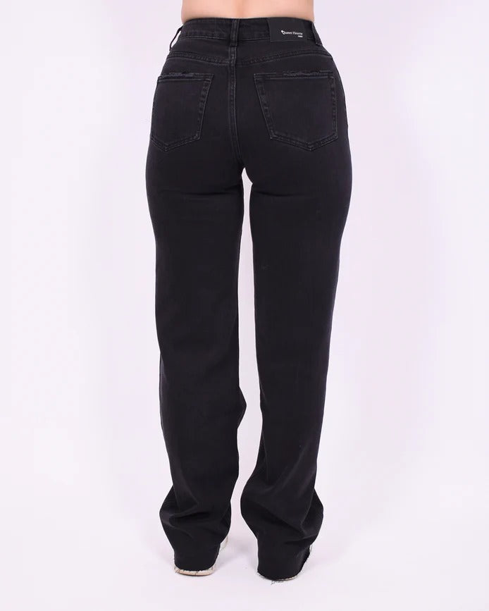 Jeans Noir Fit Straight