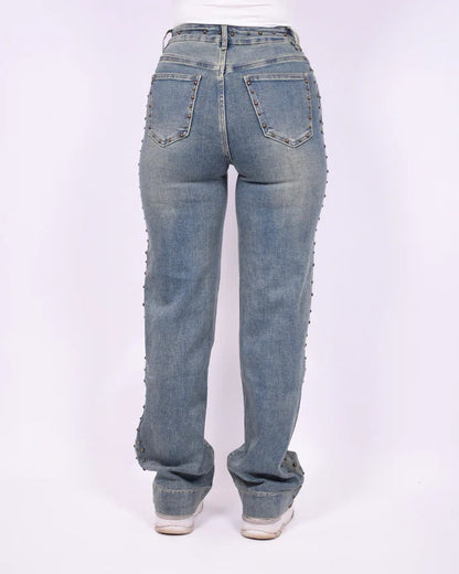 Jeans Studded Straight
