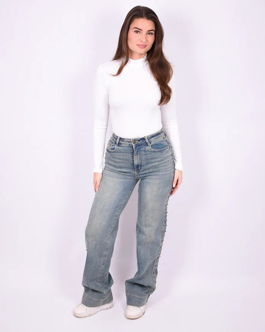 Jeans Studded Straight