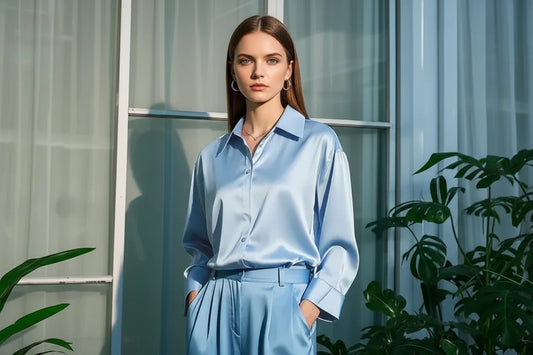 Enzo- Camisa de seda