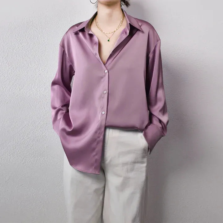 Enzo- Camisa de seda