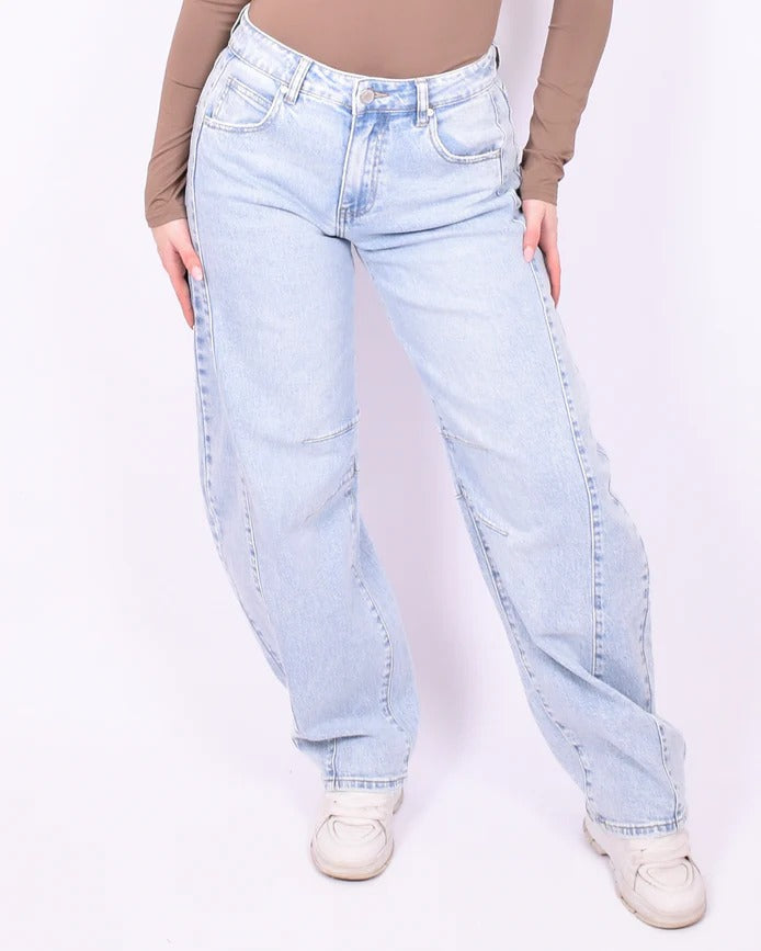 JEANS- BARREL STRECH