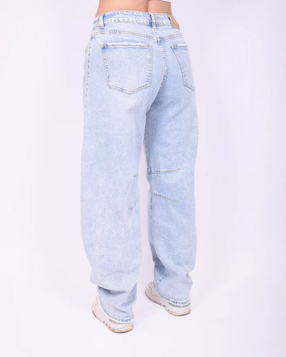 JEANS- BARREL STRECH
