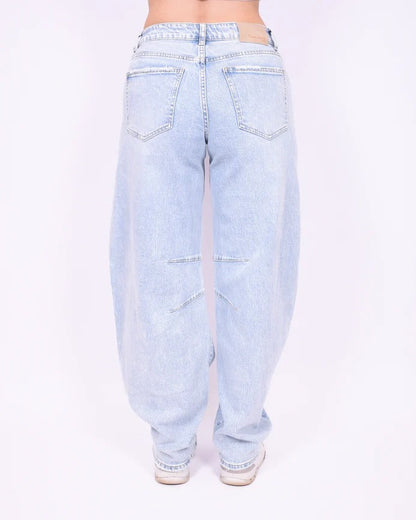 JEANS- BARREL STRECH