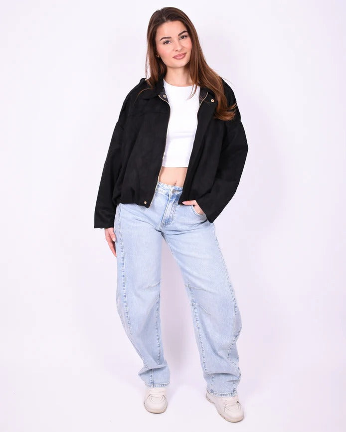 JEANS- BARREL STRECH