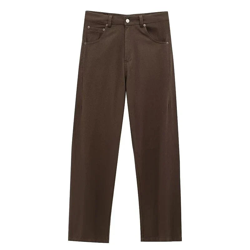 JEANS RECTOS PREMIUM DENIM ELEGANCIA ATEMPORAL