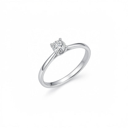 ANILLO VALENTINA ROCHE SOLITARIO DORADO CON CIRCONITA