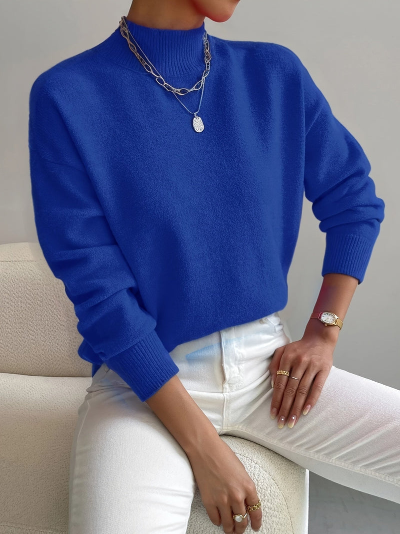 Jorun – Jersey cómodo con cuello alto