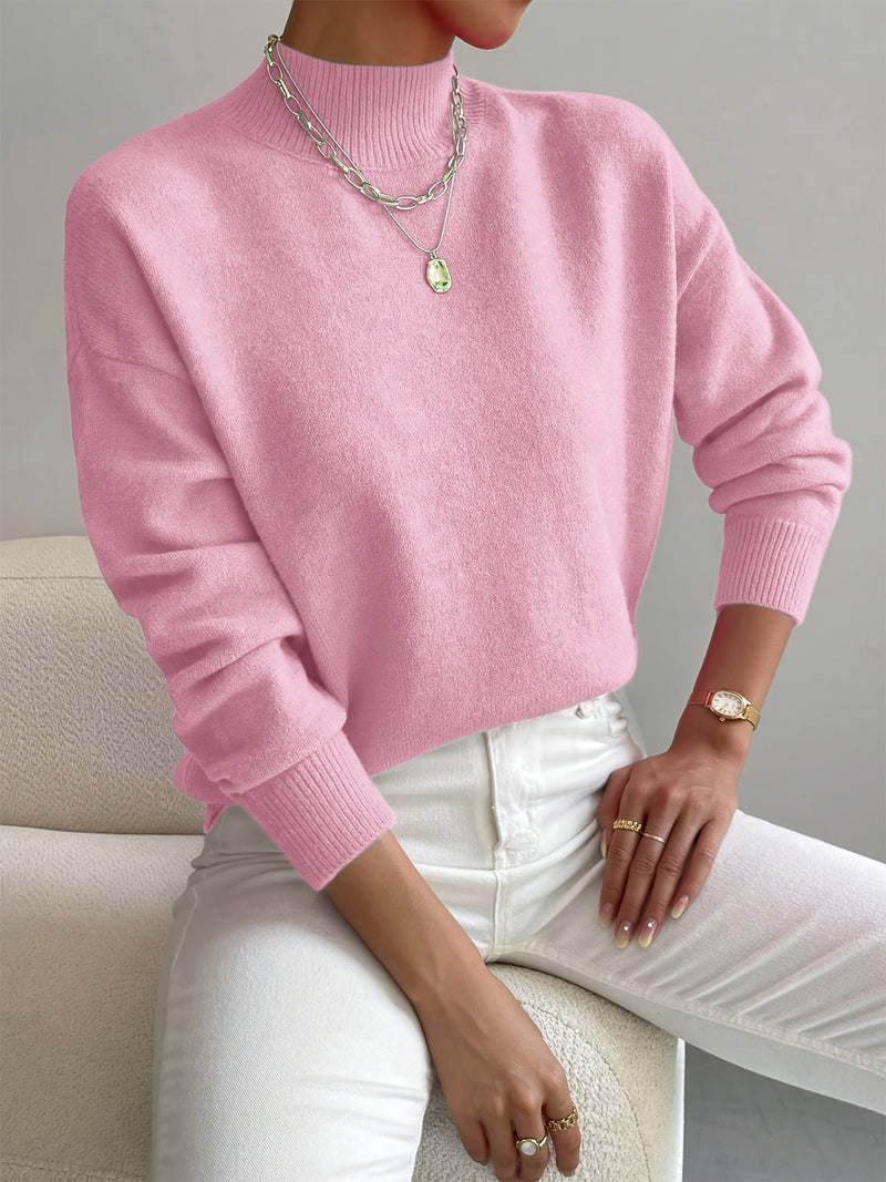 Jorun – Jersey cómodo con cuello alto