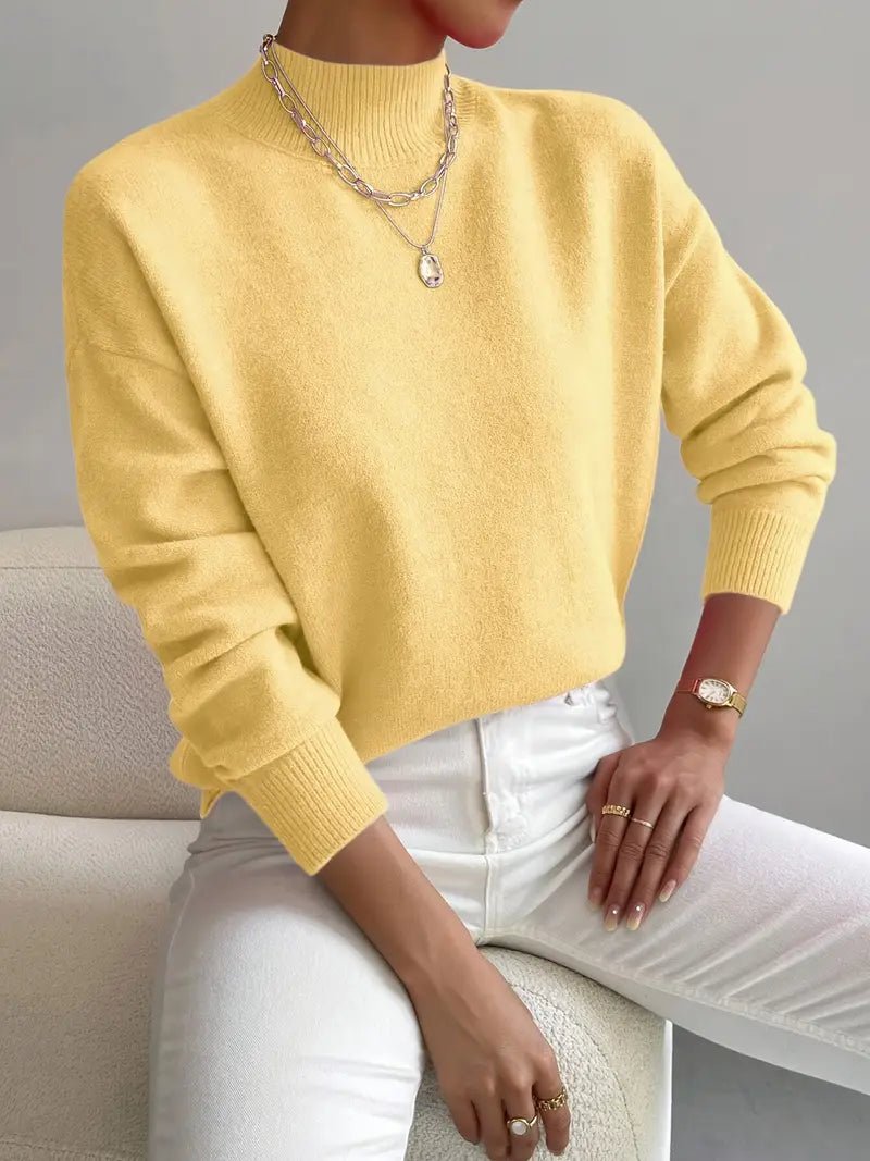 Jorun – Jersey cómodo con cuello alto