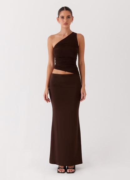 CONJUNTO LARGO ELEGANTE ASIMÉTRICO