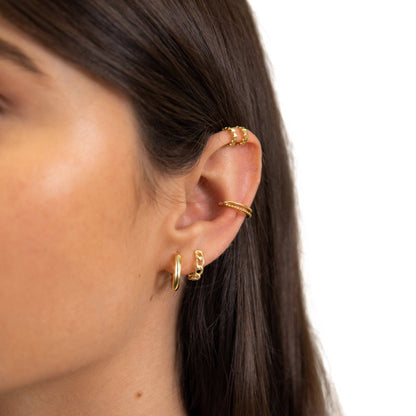 PENDIENTES ARO VALENTINA ROCHE PLATA