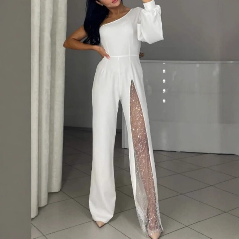 VESTIDO NEGRO DE FIESTA CON DETALLE TRANSPARENTE