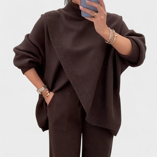 Karisa – Elegante conjunto de punto de dos piezas