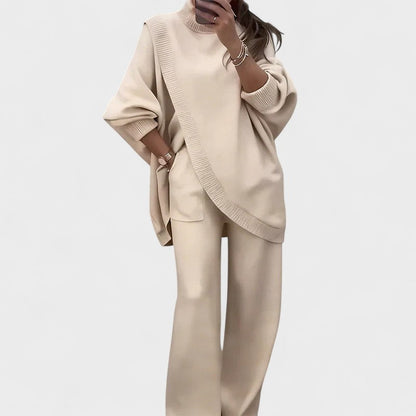 Karisa – Elegante conjunto de punto de dos piezas