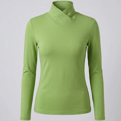 ESTAQUIA | Elegante jersey de cuello alto