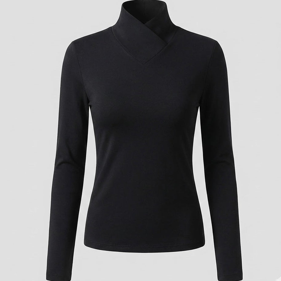 ESTAQUIA | Elegante jersey de cuello alto