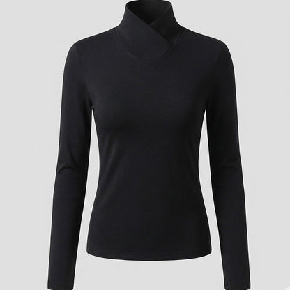 ESTAQUIA | Elegante jersey de cuello alto