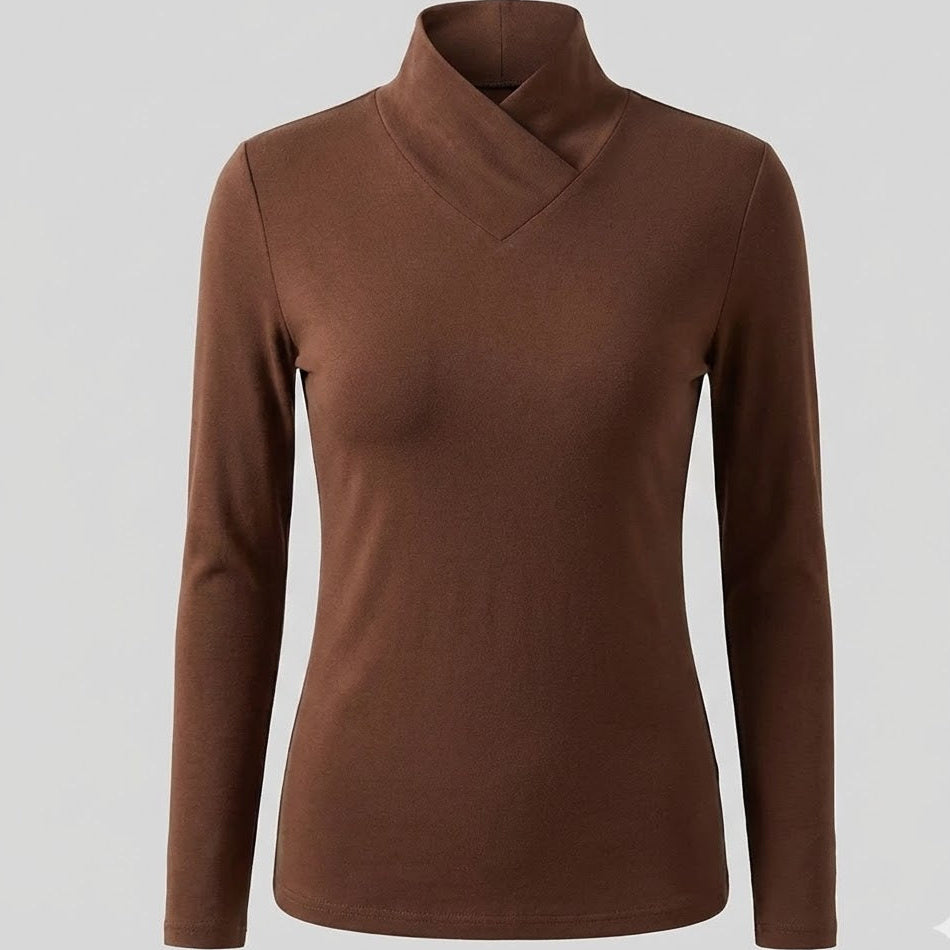 ESTAQUIA | Elegante jersey de cuello alto