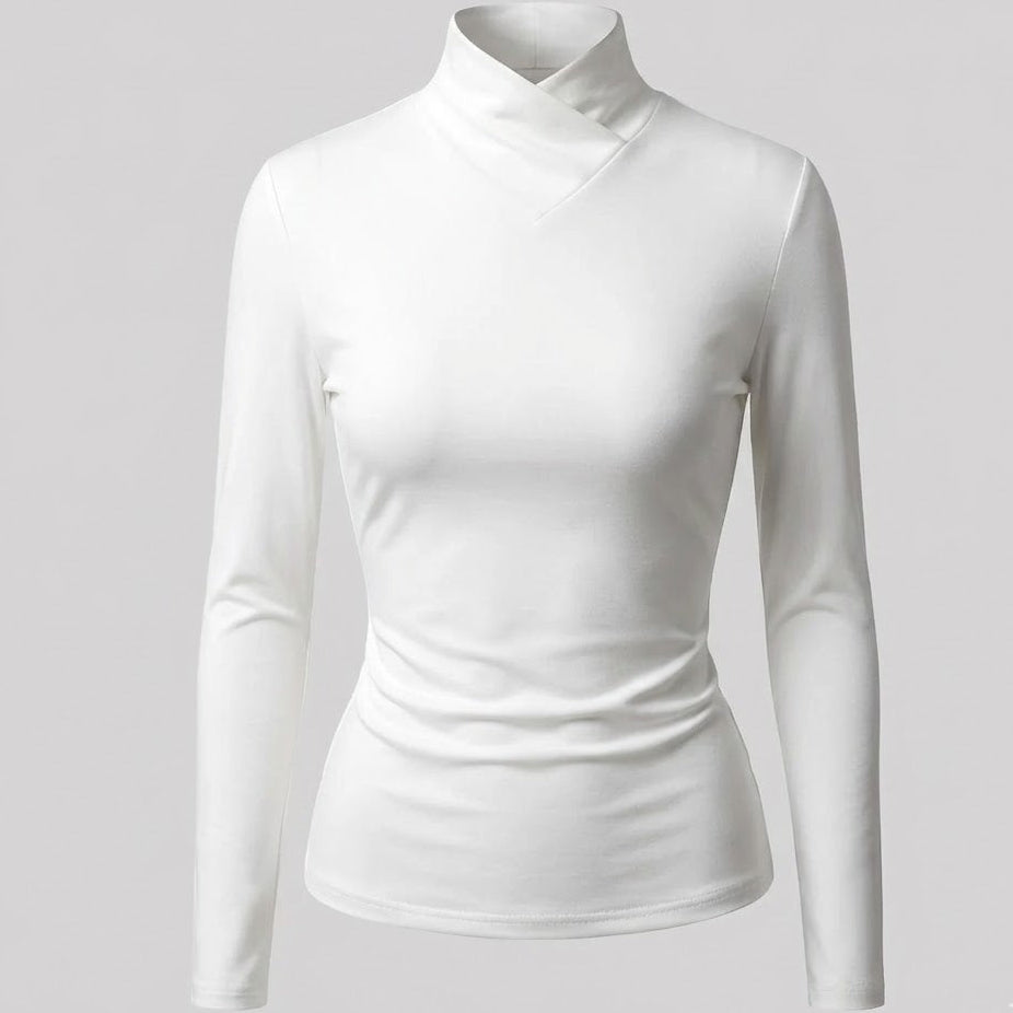 ESTAQUIA | Elegante jersey de cuello alto