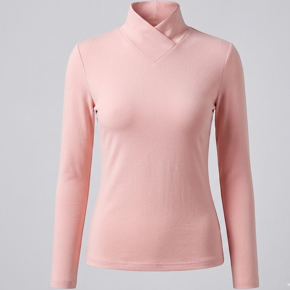 ESTAQUIA | Elegante jersey de cuello alto